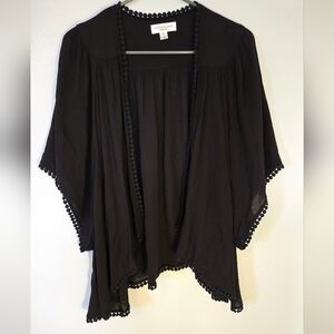 John Paul Richard Black Kimono Size Petite Large